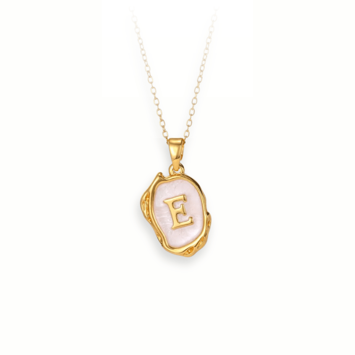 Diamanta Pearl™ A–Z – Buchstabenkette in Perlmutt- und Goldtönen